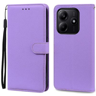 Etui dla Poco M7 Pro 5G Etui Portfel ze skóry z klapką Dla Xiaomi Poco M7 Pro 5G Etui Książkowe Pokrowiec na telefon Coque Fundas