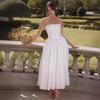 Summer Fashion Strap Dress Elegant Printed Zipper Long Dress