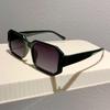 2025 New Square Eyewear Fashion Vintage Sunglasses Women Brand Designer Retro Large Rectangle Sun Glasses Female Travel Eyewear