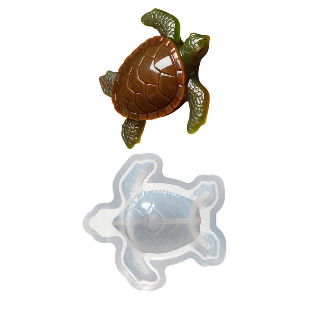 Soft Silicone DIY Mold Creating Animal Resin Figurines Cartoon Animal Shape Effortless Demolding Craft Ornament