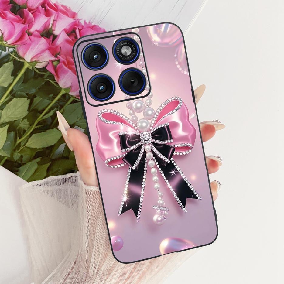 For Motorola Edge 70 Case XT2601-2 Luxury Butterfly Painted Cover Soft Silicone Case For Motorola Edge 70 Fusion Edge70 5G Shell