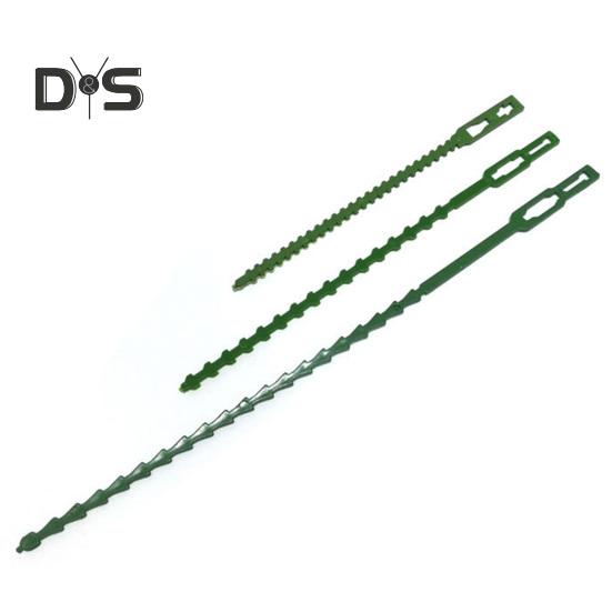 100 Pcs Reusable Plant Ties Adjustable Plant Twist Ties Self-locking Cable Ties for Indoor Outdoor Climbing Plants Cables Organization