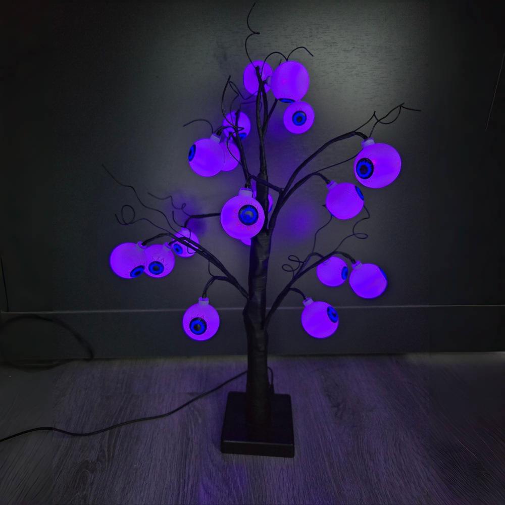 Halloween Indoor Luminous Tree Lights - Ghost Festival Decor