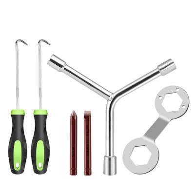 Lavatrici Smontaggio Viti Utensile Speciale Gancio di Trascinamento Riparazione Pulsatore Interno Chiave a Bussola ad Impatto Utensile