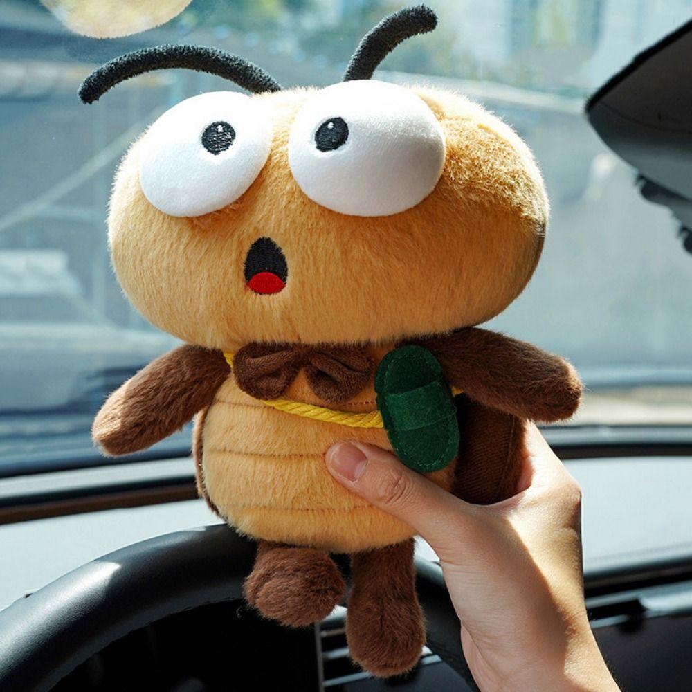Fluffy Cockroach Stuffed Animal Simulated Cockroach Plush Doll Cockroach Plush Toys  Kids Toys