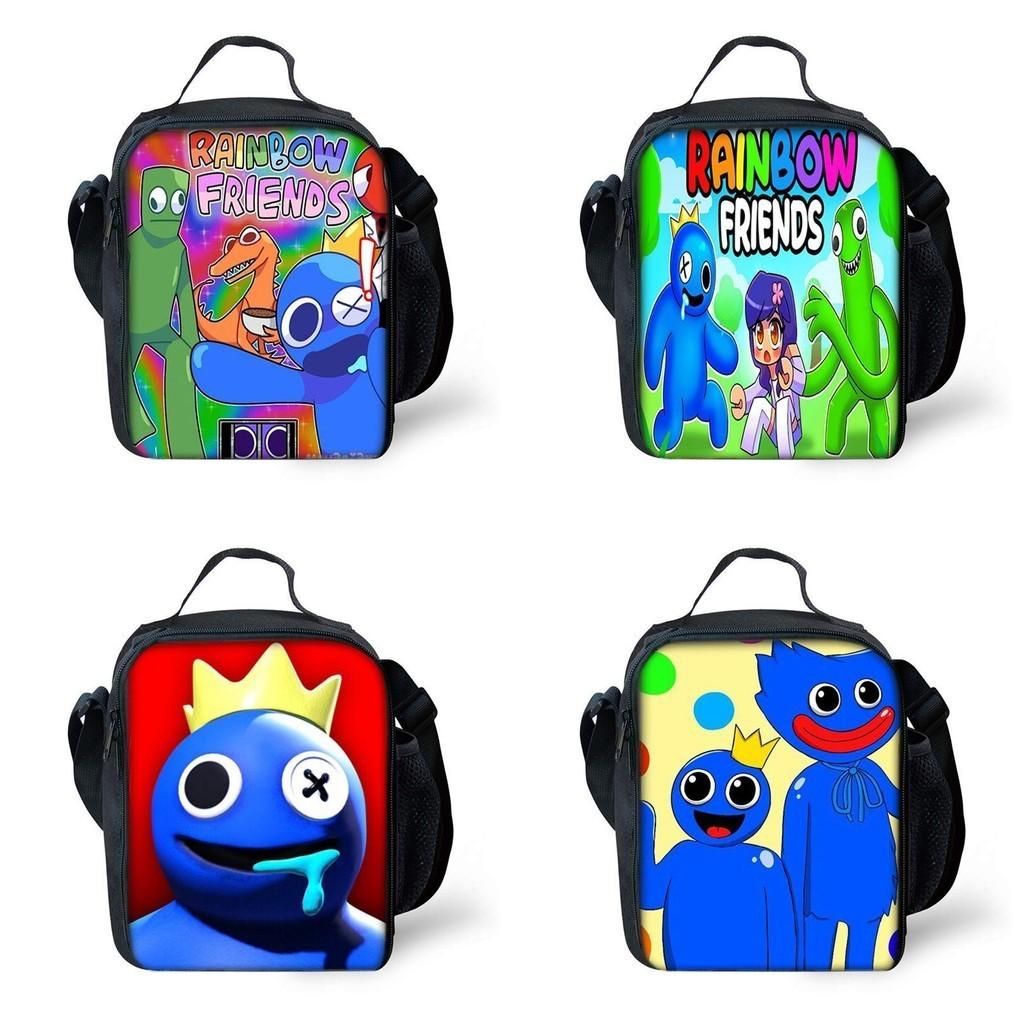 Roblox Rainbow Friends Izolovaná taška na oběd pro děti Vodotěsná a s velkou kapacitou