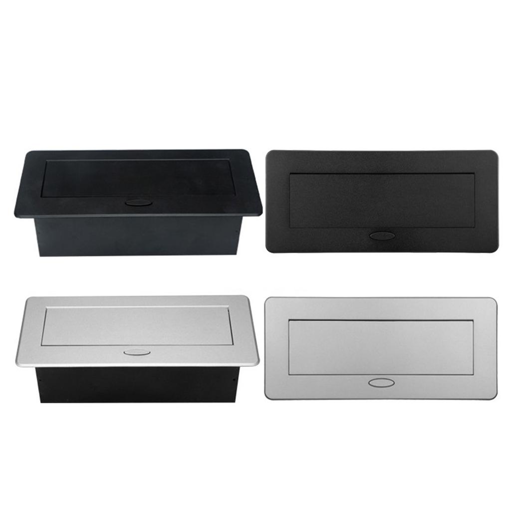 Desktop Socket EU Plug Hidden Table Panel With USB Charging Slow for Pop Up Cover For Meeting Room Office Electrical Out