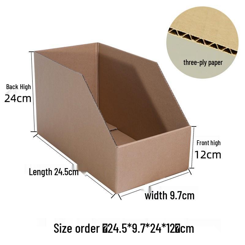 Five-Layer Super Hard Storage Organizer with Slanted Compartments for Warehouse or Supermarket