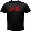 Men's All That Remains Heavy Metal Band T-Shirts Black