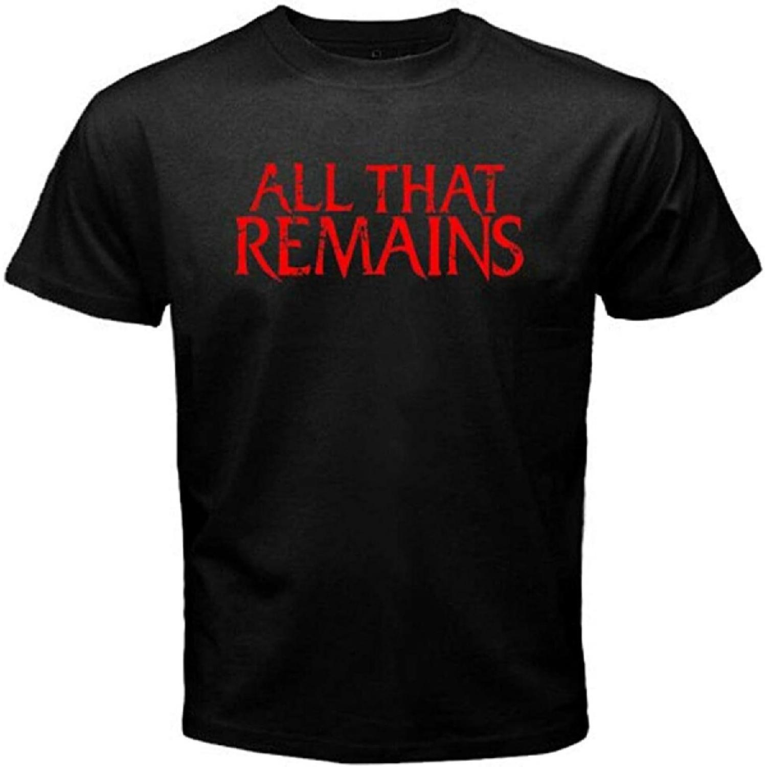 Men s All That Remains Heavy Metal Band T-Shirts Black XXXXXL разноцветный