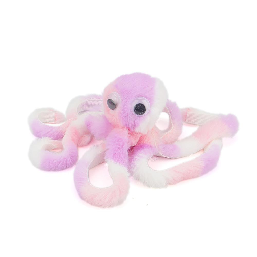 Small Kitten Octopus Plush Cat Toy Teaser Bite Interactive Play Squid Pet Toys