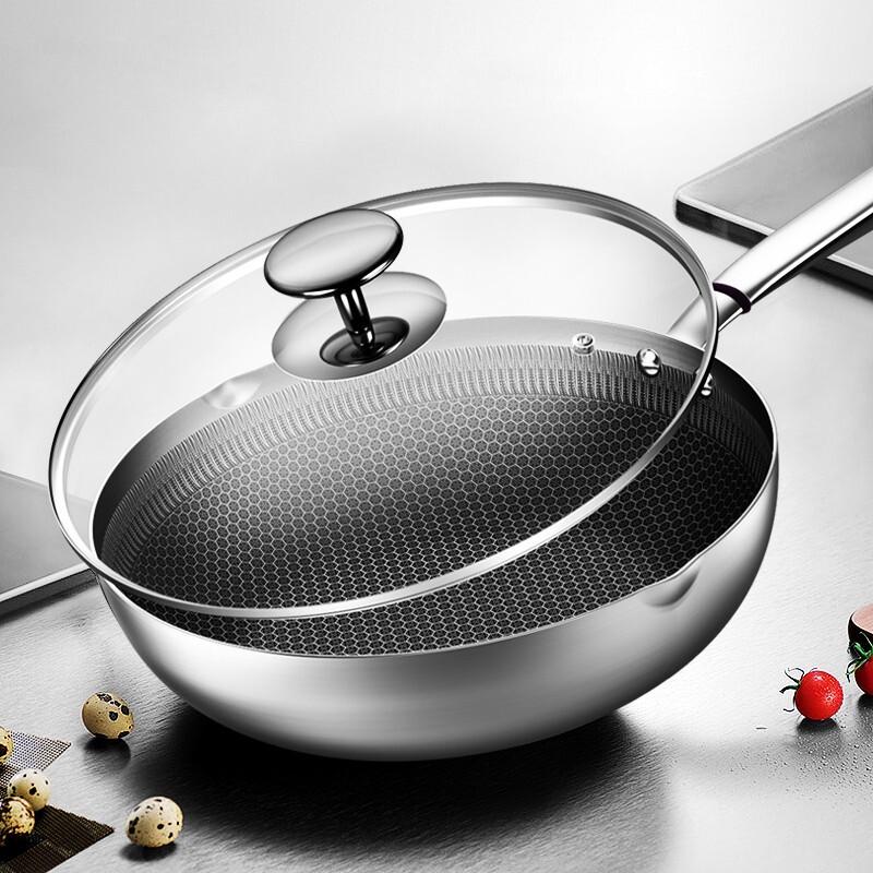Kangbache 316 Stainless Steel Wok