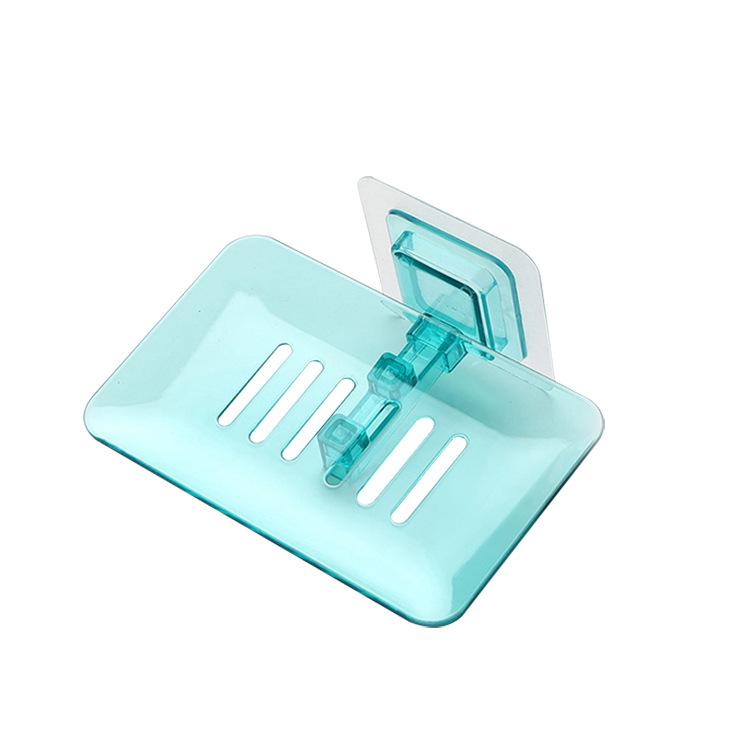 Wall-Mounted Punch-Free Soap Holder: Creative Drainage Shelf for Bathroom
