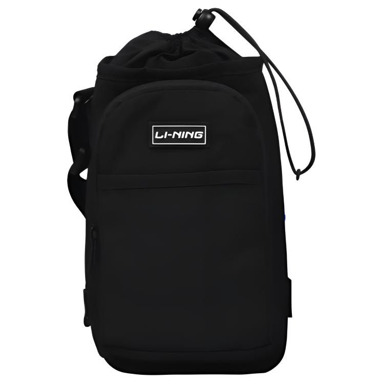 Li Ning Polyester Crossbody Bags Regular Unisex Black YBDV013-1