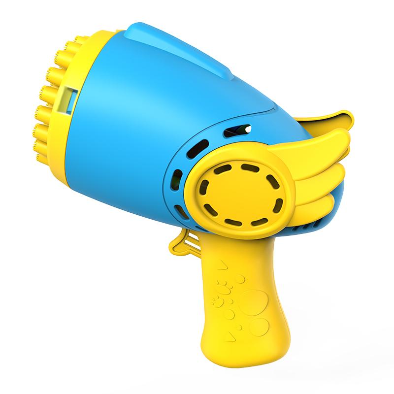 Internet-Famous Angel Bubble Gun, 40-Hole Bubble Output, Automatic Bubble Machine, Party Atmosphere Must-Have