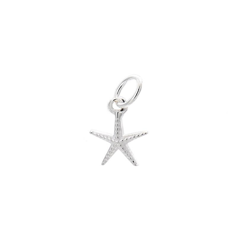 Mini Starfish Small Shell Pendant DIY Beaded Accessories Crystal Pearl Bracelet Bracelet Small Pendant