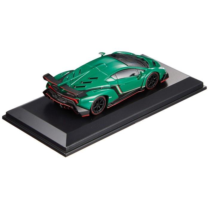 Kyosho Bunka Original 1/64 Scale Diecast Car Lamborghini Veneno (Green)