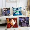 S-Serial Experiments Lain Anime Cushion Cover Reversible Plush Pillow Cover – For Car, Sofa, Bedroom, Perfect As a Gift.