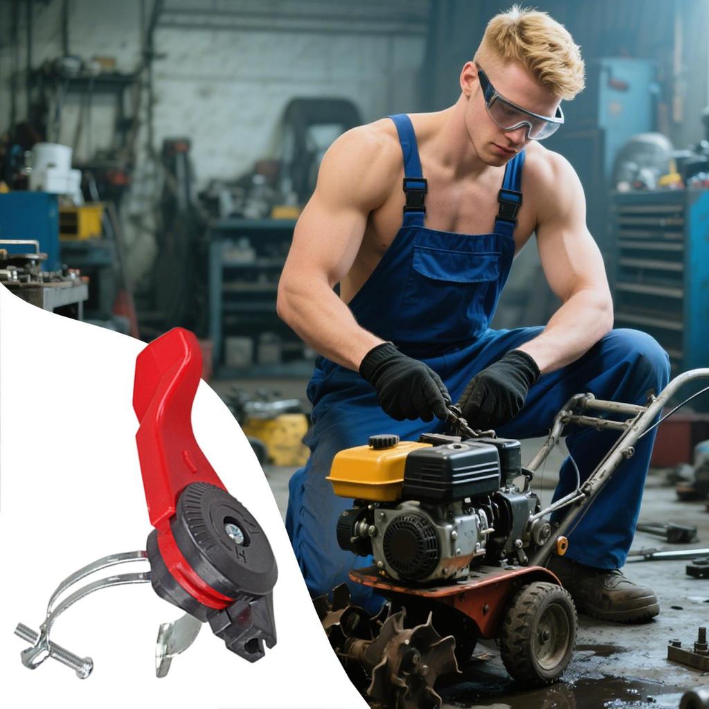 Throttle Control Switches Lawnmower Throttle Lever Assembly Accelerator Parts Assistant Attachment for Trowel Micro-Tiller Mower