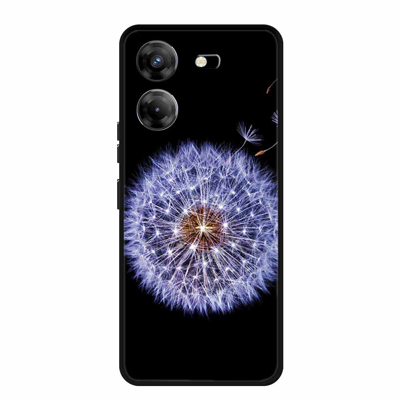 For Tecno Pova 5 Phone Case 6.78" Coque Black Bumper Silicone Soft Back Cover Case For Tecno Pova 5 Case Pova5 Funda Para Capa