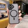 For Magsafe Magnetic Wireless Charging Luxury Matte Phone Case For iPhone 16 Pro Max E 14 11 12 13 15 Pro Max Plus Bumper Cover