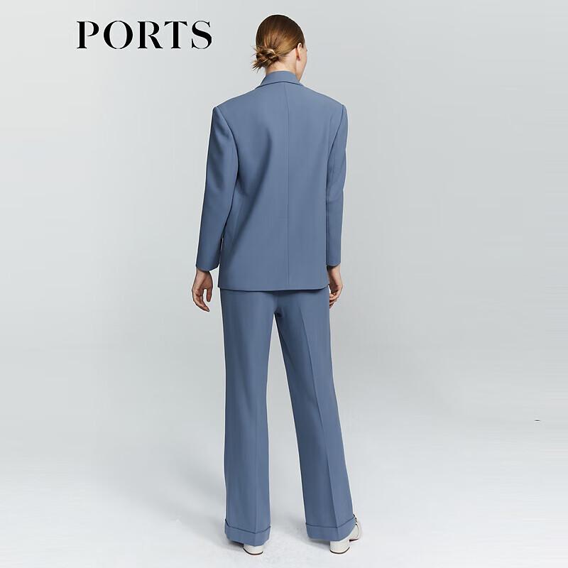 PORTS Women's Elegant Wool Suit Trousers