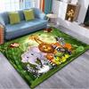Cartoon Animals Rug - Home Carpet Office Decorative Carpet For Living Room Bedroom Door Mat Floor Rug Computer Chair Area Rug