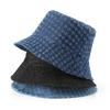 Hat Spring and Autumn Plaid Dome Denim Bucket Hat Fashion Street Trend Sunscreen Sunshade Basin Hat