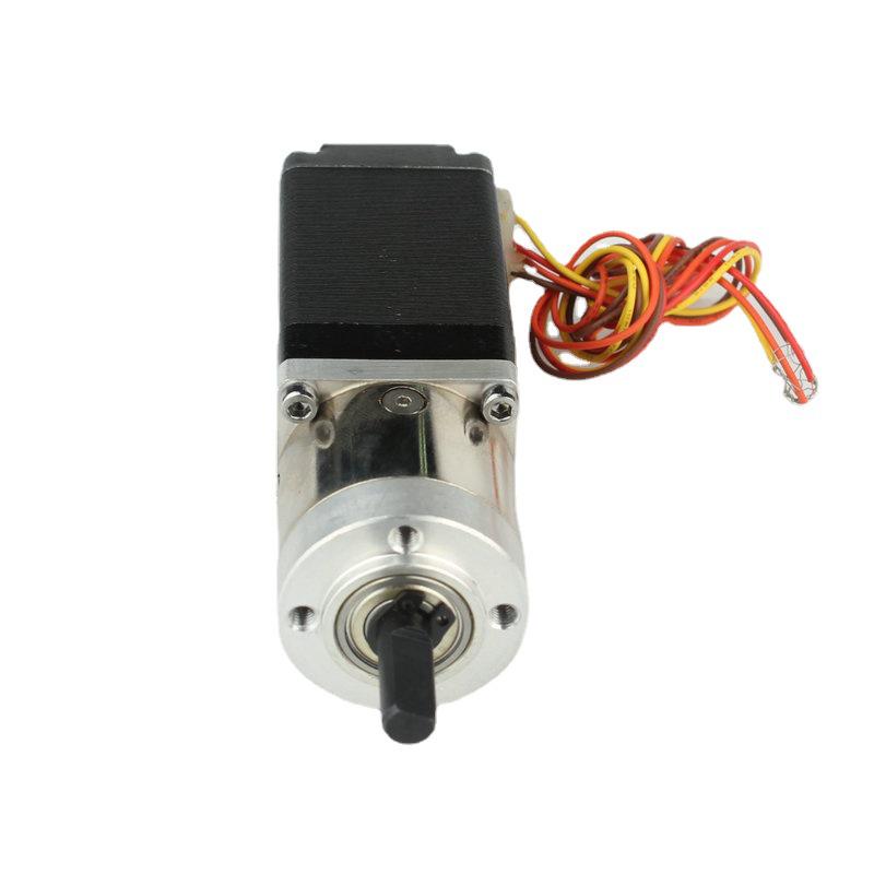 Stepper Motor with Planetary Gearbox, Reduction Ratios: 3.71, 5.18, 13.76, 19.2