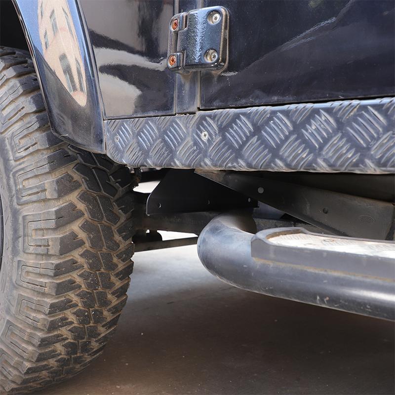 Carbon Steel For Land Rover Defender 90 110 2004-2018 Car Front and Rear Wheel Fender Base Automotive Exterior Modification