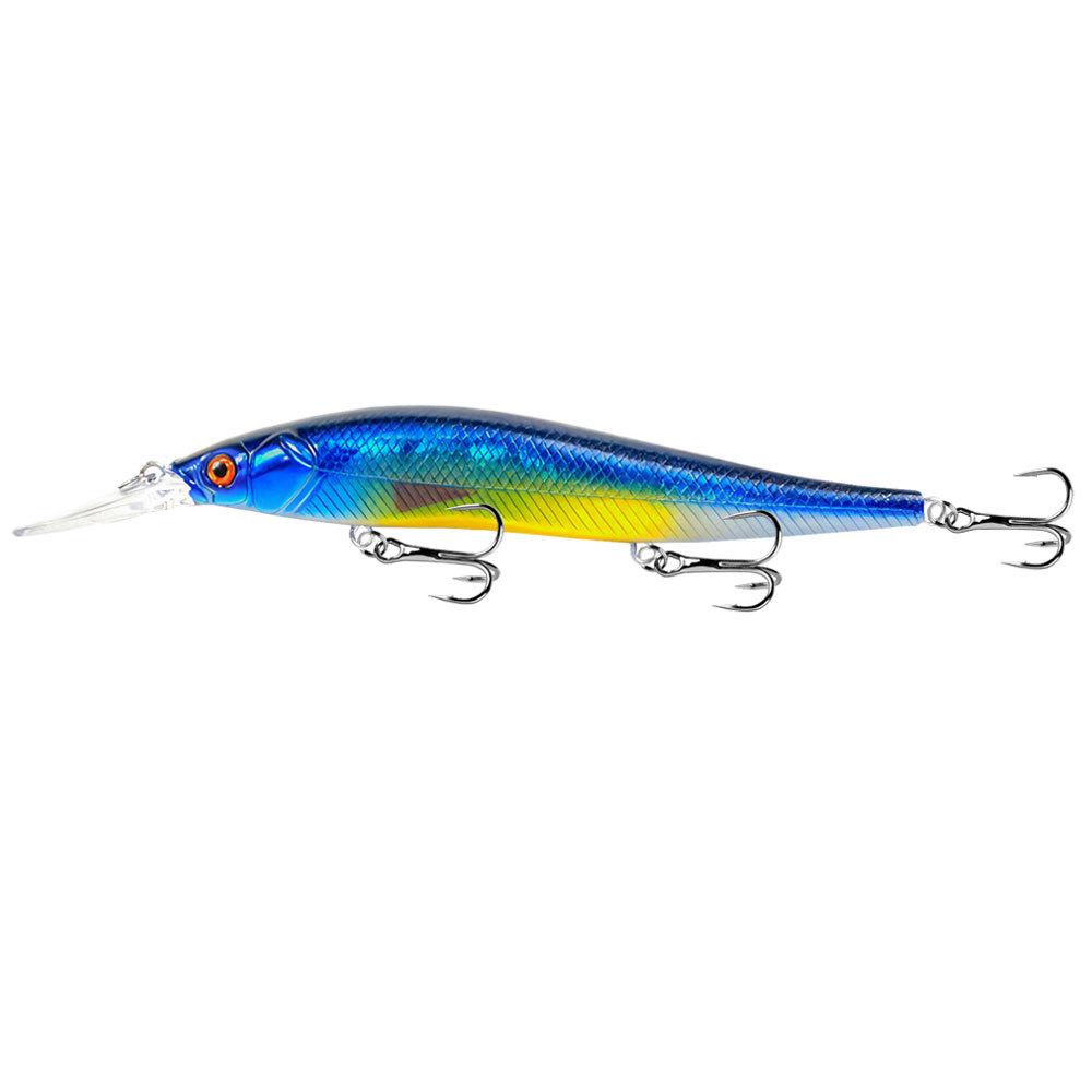 Floating Minnow Fishing Lure: Bionic Artificial Bait for Freshwater & Seawater Long Casts