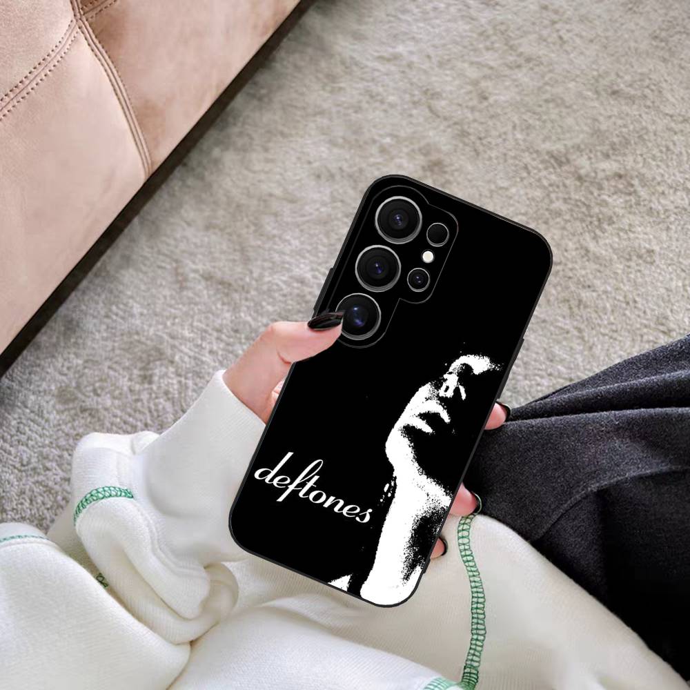 Band D-Deftones Phone Case For Samsung S 24 fe 25 Ultra plus 20 lite 21 30 22 23 24 22 Ultra 5G Fundas