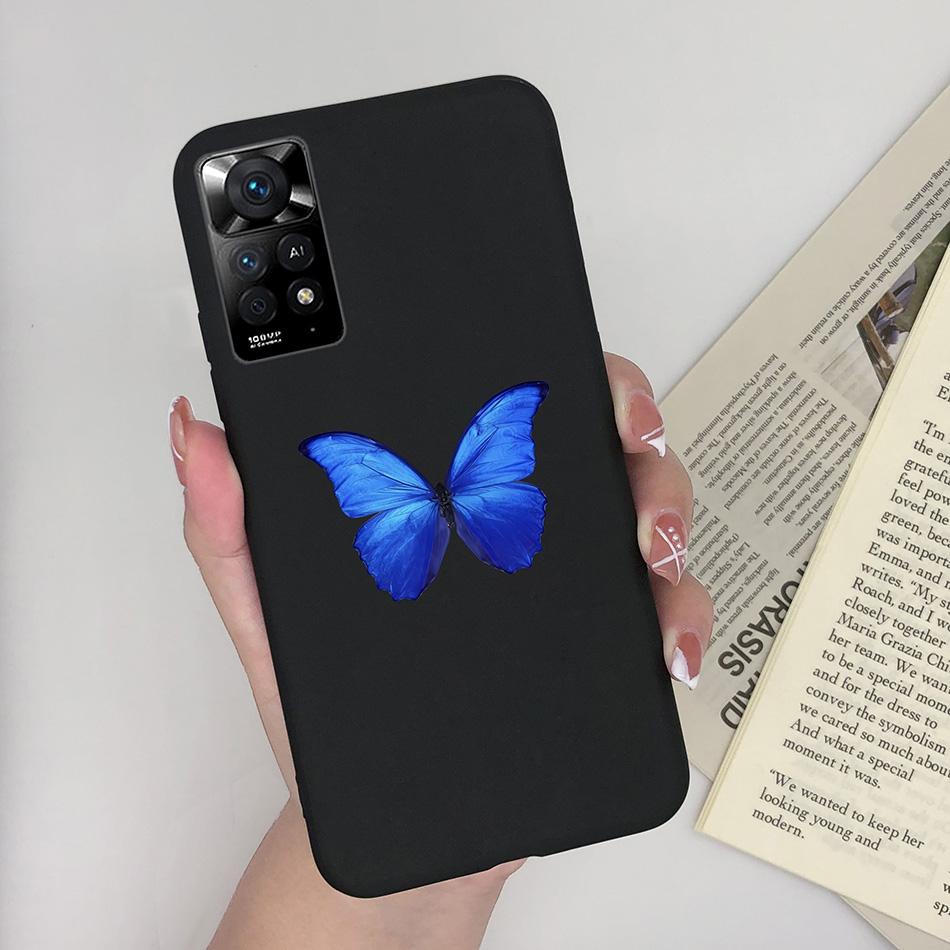 

For Xiaomi Redmi Note 11 Pro 4G 5G Phone Case Cute Diasy Pattern Soft Silicone TPU Back Cover Funda For Redmi Note11 11Pro Coque Redmi Note 11 Pro