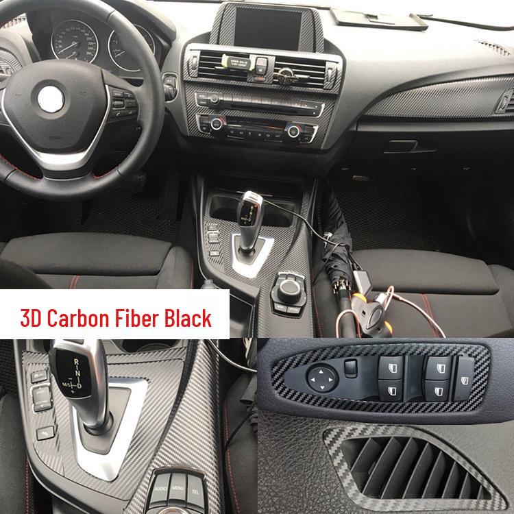Carbon Fiber Interior Gear Shift Sticker for 12-16 BMW 1 Series F20