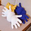 Hot Creative Hand Shape Plush Pillow Soft Long Arm Stuffed Toy Funny Color Palm Throw Pillow Office Sofa Nap Pillows Home Decor