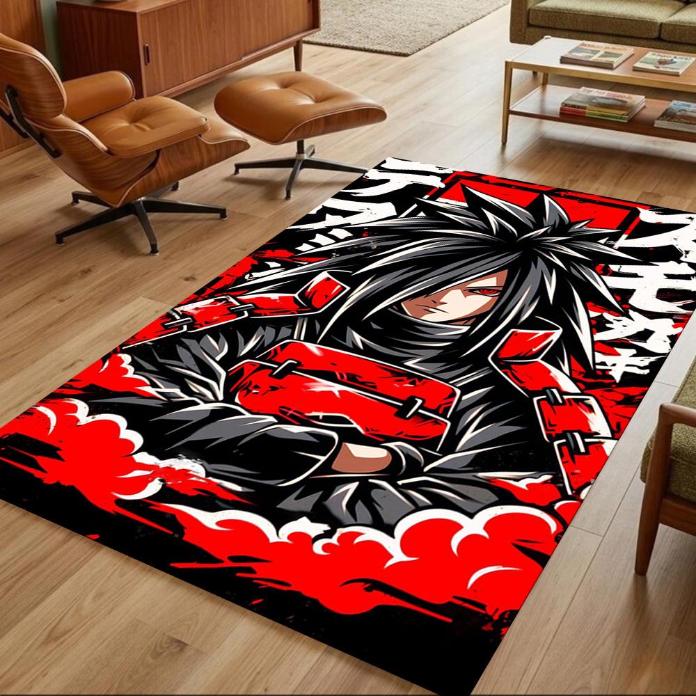 Naruto Area Rug Perfect for Outdoor Dormitory Decorate room Study room Antislip Carpet Decorate Offices Perfect Gift for Women Men