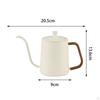 Coffee Pot Pour Over Drip Tea Kettle Scratch Resistant Anti Scald Handle Gooseneck