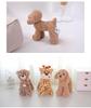 Forest Animal Plush Toys: Little Deer & Teddy Dog Figures for Kids