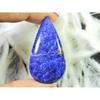 36Cts. Natural Sodalite Pear Crystal Mineral Cabochoh Loose Gemstone 21X39MM SK-2867