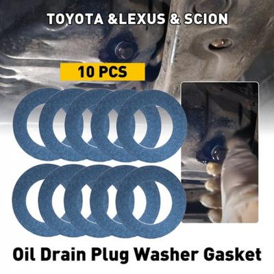 10pcs Plug Washer Oil Drain Gasket 90430-12031 For TOYOTA &LEXUS & SCION
