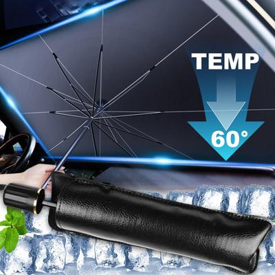 Parasole per auto, parasole pieghevole per parabrezza, parasole anteriore, parasole per finestrino auto, accessori per la protezione solare estiva