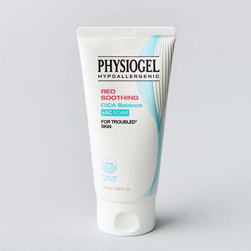 

[Physiogel] Red Soothing Cica Balance +AC Пенка для умывания 120 мл