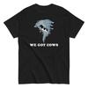 On a des vaches - T-shirt citation du film Twister - Vache dans une tornade - Unisexe