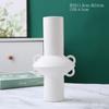 Black and White Ceramic Vase Creative Modern Home Flower Arrangement Light Luxury Soft Decoration High-end Ornament