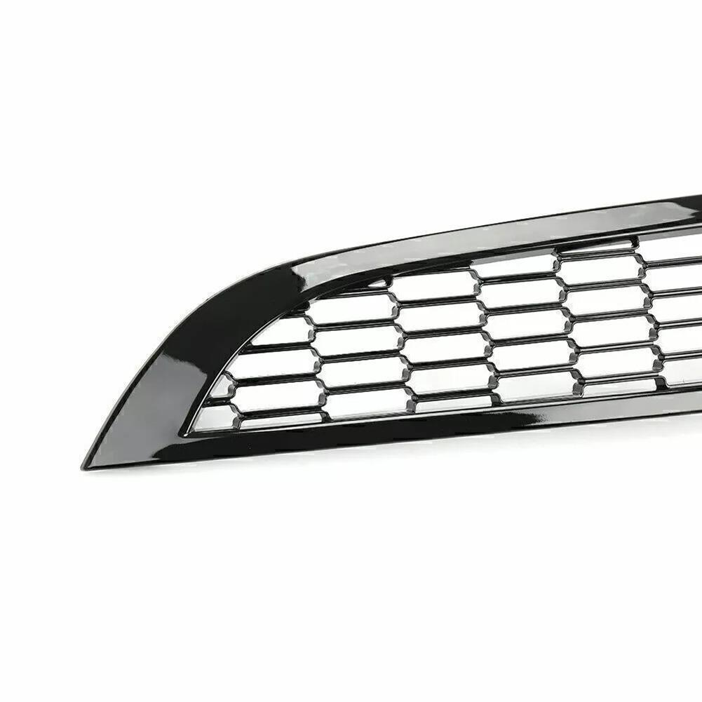 2Pcs Front Upper & Lower Grille Honeycomb Mesh Grille Cover Compatible With MINI One&COOPER R50 R52 R53 51137026202 51137133847