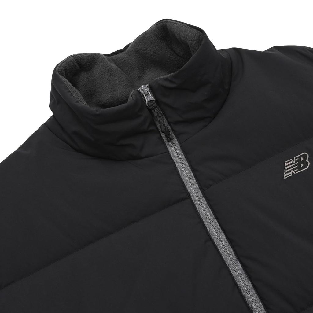 New Balance Men's NB Embroidered Padded Jacket (AMJ55695) Black - Japan Limited Edition, Water Repellent Coat Jacket (SizeM)