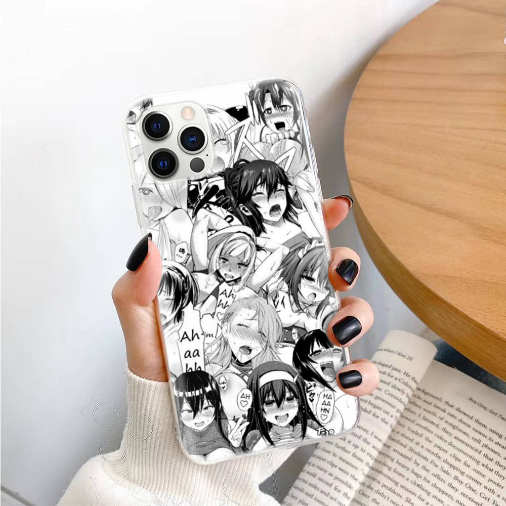 Girl Comics TPU Case for iPhone XR 7 8 14 15 11 12 13 X XS Pro Max Xiaomi Redmi 13C Note 9 Samsung A22 S23 S24 Ultra Plus VIVO