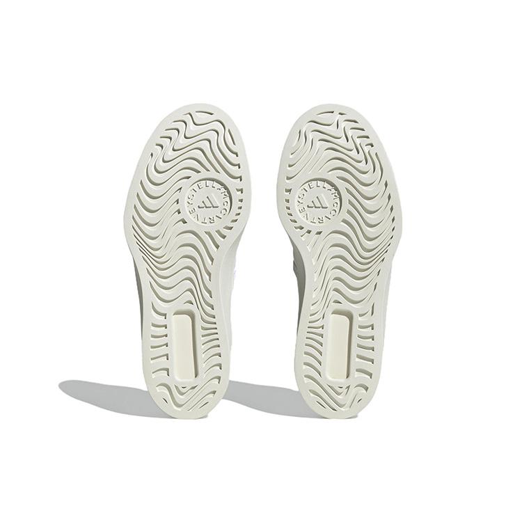 New Adidas Stella McCartney X Women's Court Slip On 'Off White Burnt Cayenne' HP3206