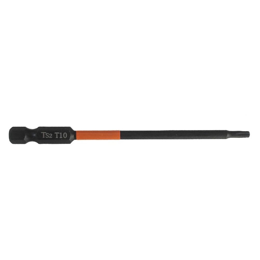 Practical Screwdriver Bit T10-T40 1/4 Hex Shank 100mm