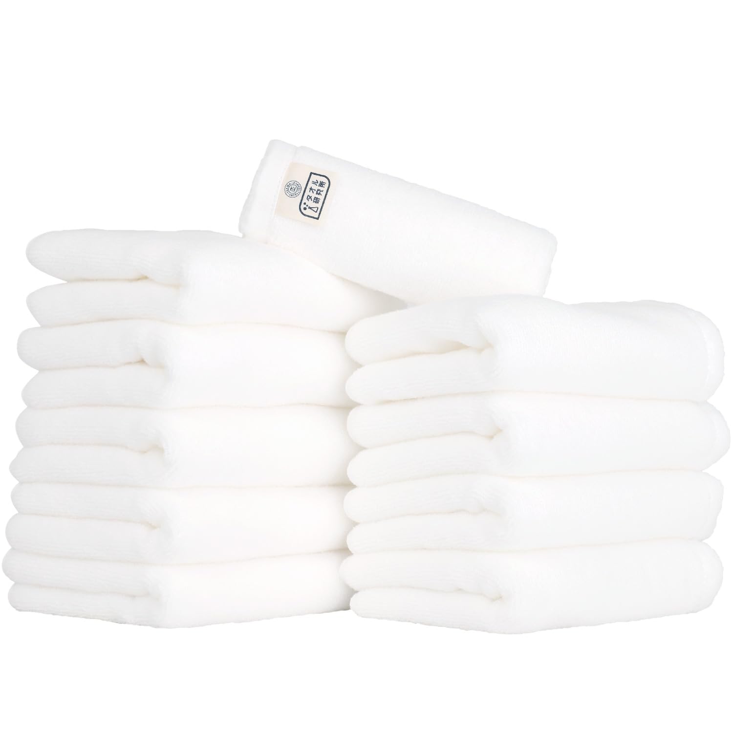 

Towel Laboratory Face Fast JapanTechnology [Air Softness] #027 Towels, White, 10-Piece Set, Fluffy, Soft, Medium-Weight, High-Volume, Lightweight,